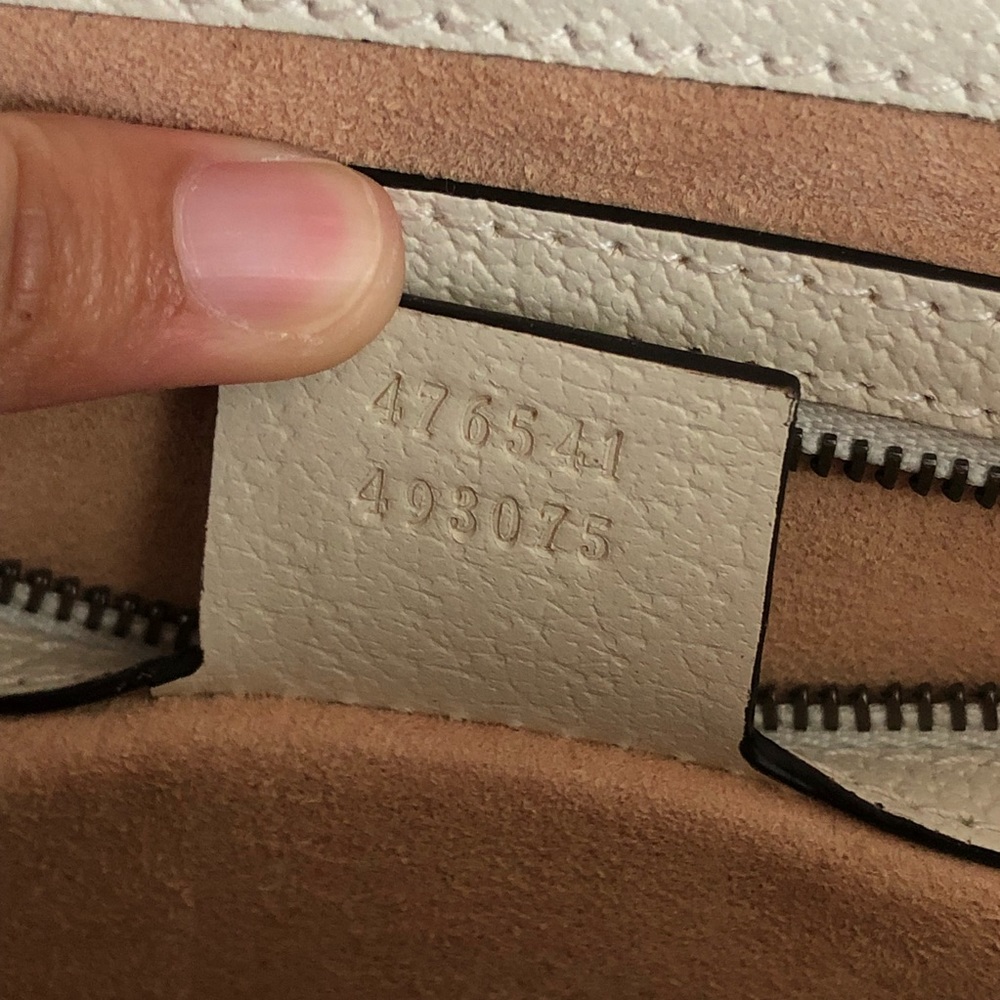 New Gucci Margaret top handle queen bee white - Picture 8 of 8